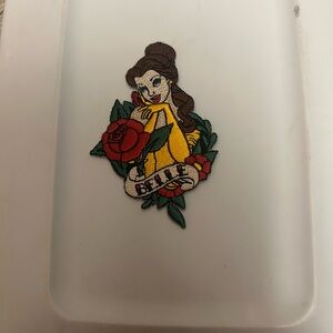 Disney Belle Embroidered Patch -